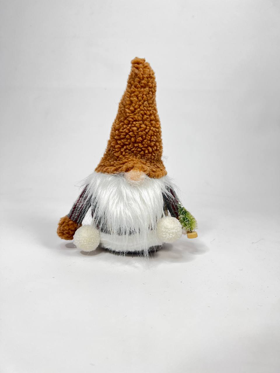 Гном Новорічний з ялинкою 25см