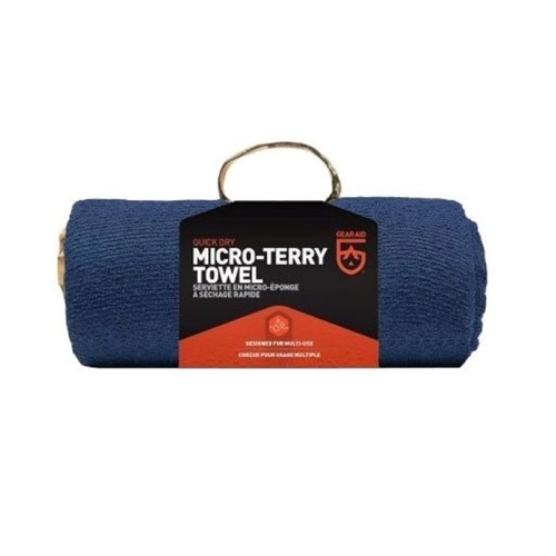 Рушник GearAid Micro Terry, темно-синій, великий, 69041