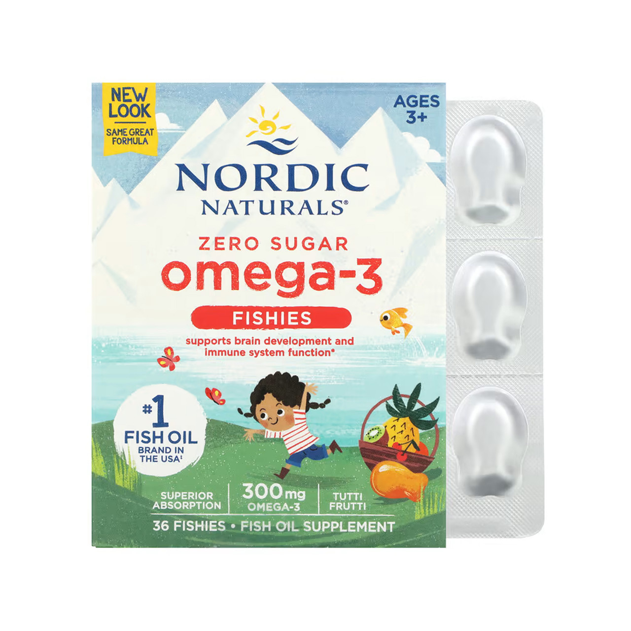 Nordic Omega-3 - 36 Fishies