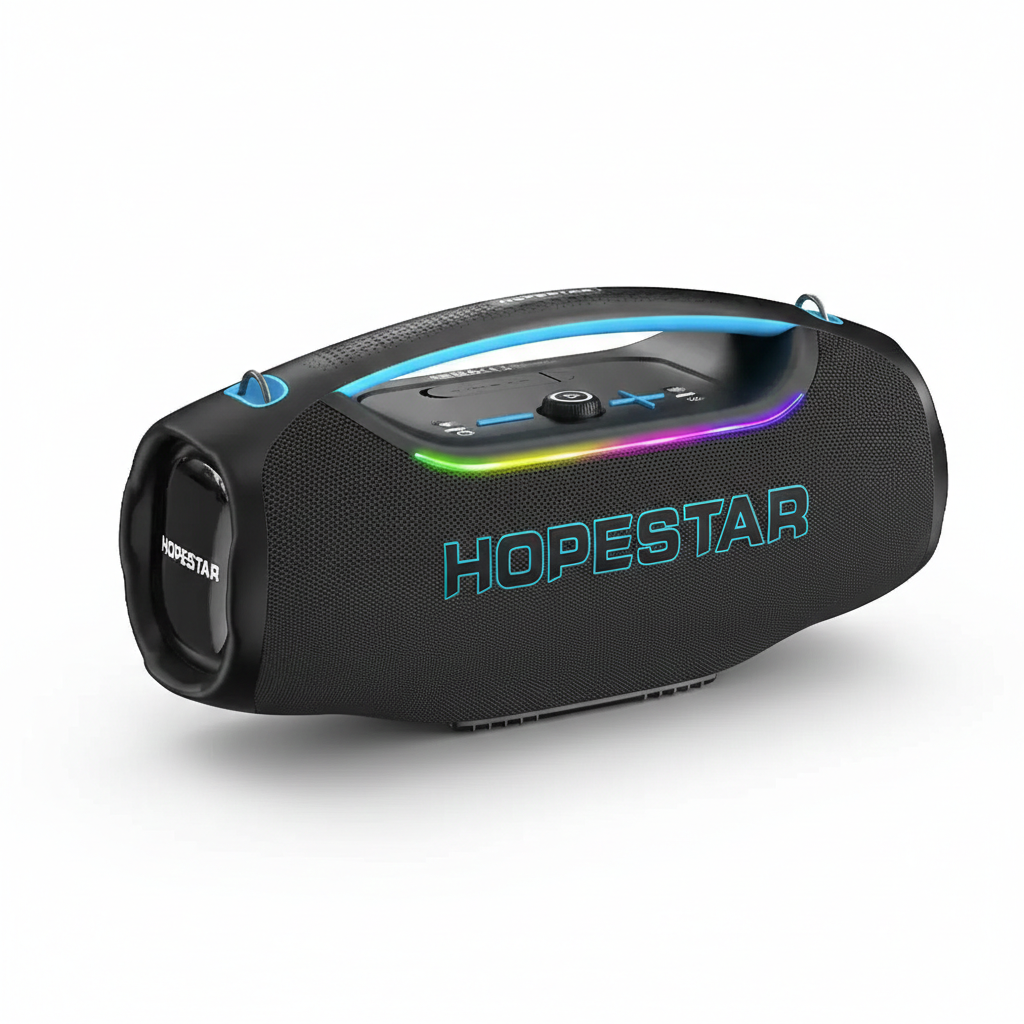 Колонка Bluetooth Hopestar A60 Ultra 450 Вт з мікрофоном, RGB, IPX6, 30000 мА·год