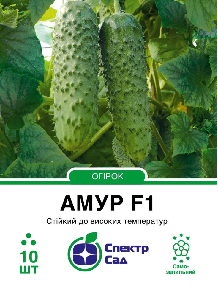 Огірок Амур F1, 10 шт
