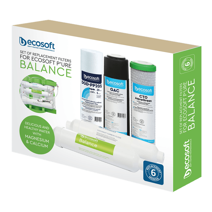 Комплект картриджів Ecosoft P'URE Balance 
