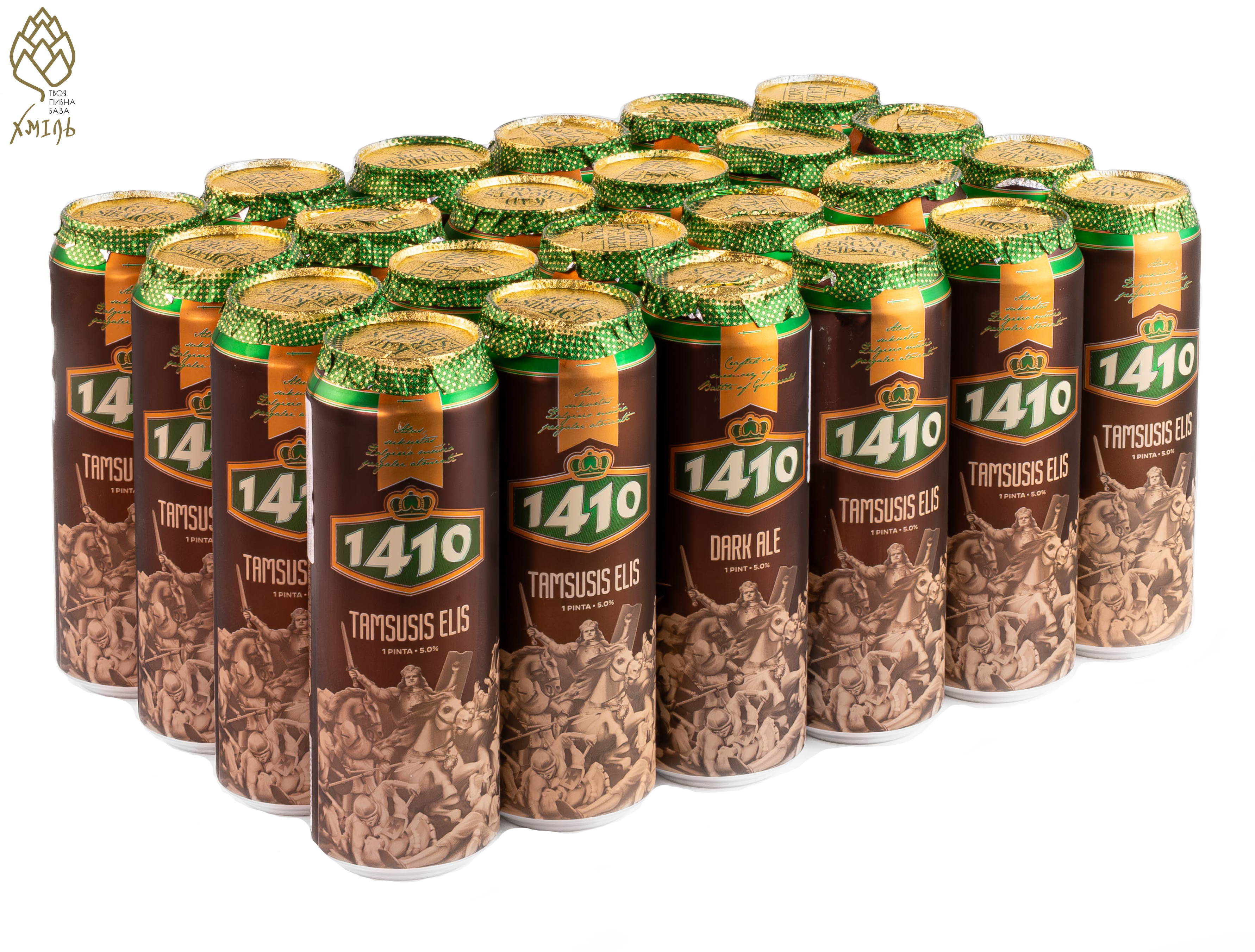Пиво 1410 0,568л темне 0,58л  ж/б (24шт/уп)