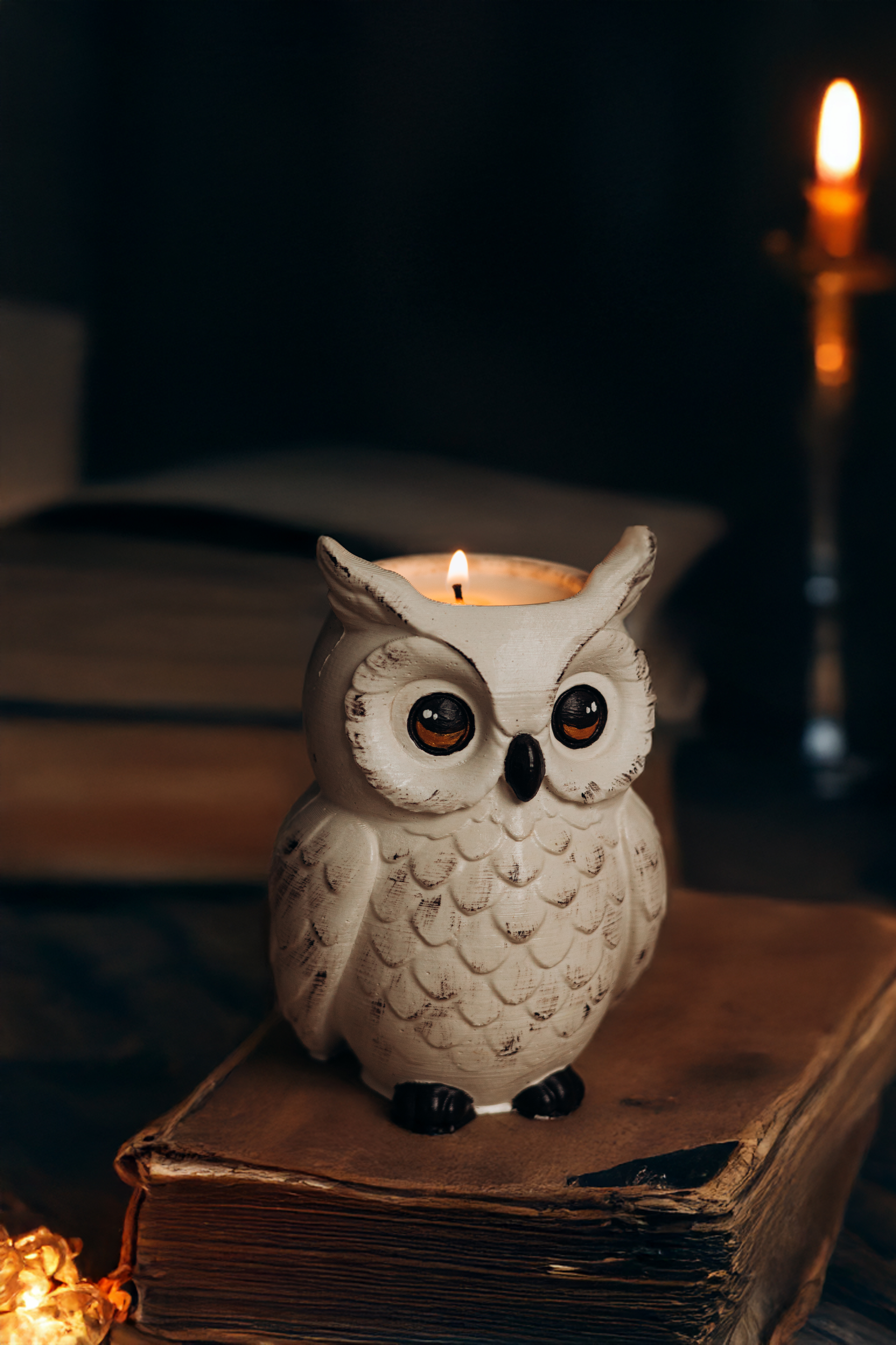 Свічка «Біла сова»
