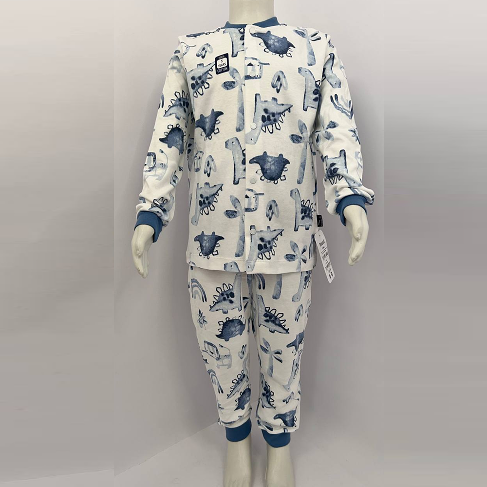 Піжама для хлопчика з динозаврами, 100% бавовна