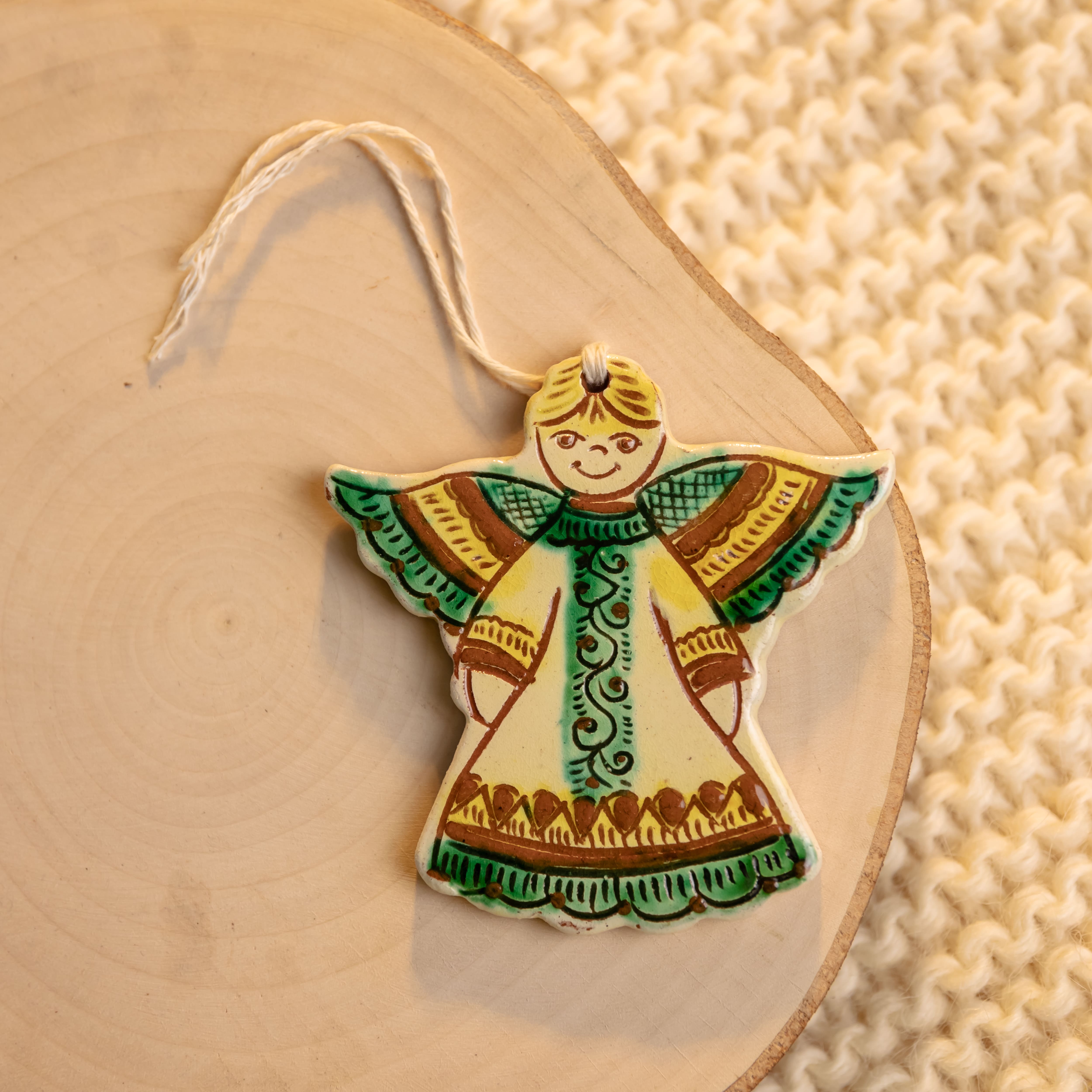 Підвіска на ялинку "Ангел"