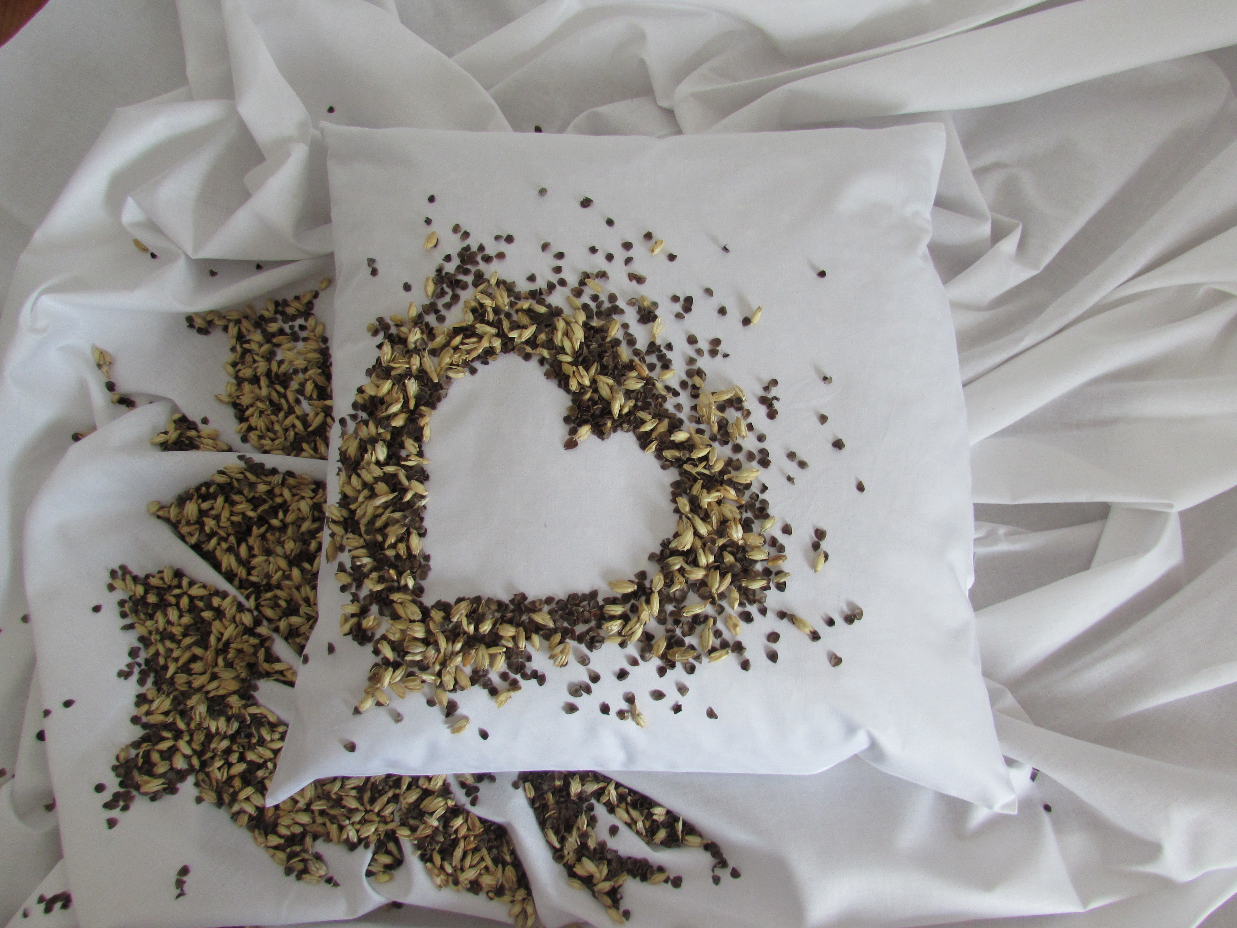 Pohánkovo-špaldový vankúš 40x40cm