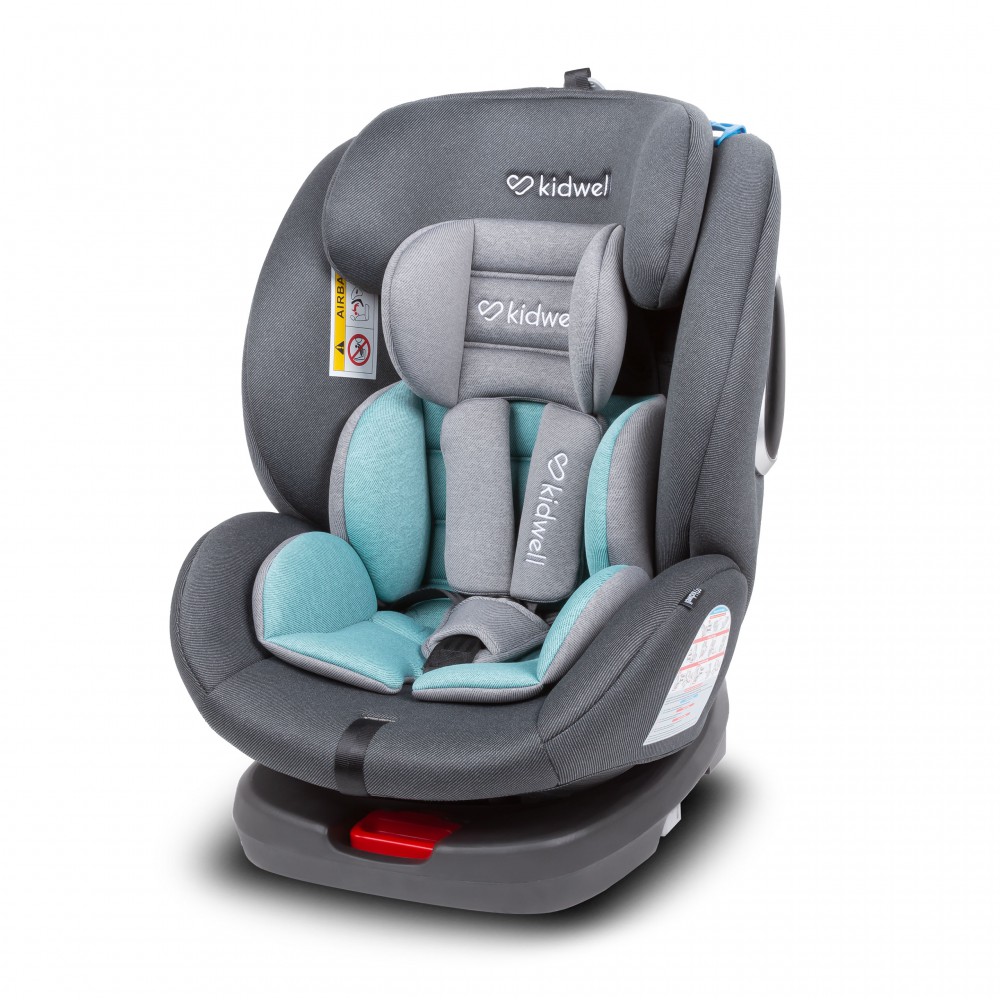 Дитяче автокрісло Kidwell Ventura ISOFIX 0-36 кг dark gray