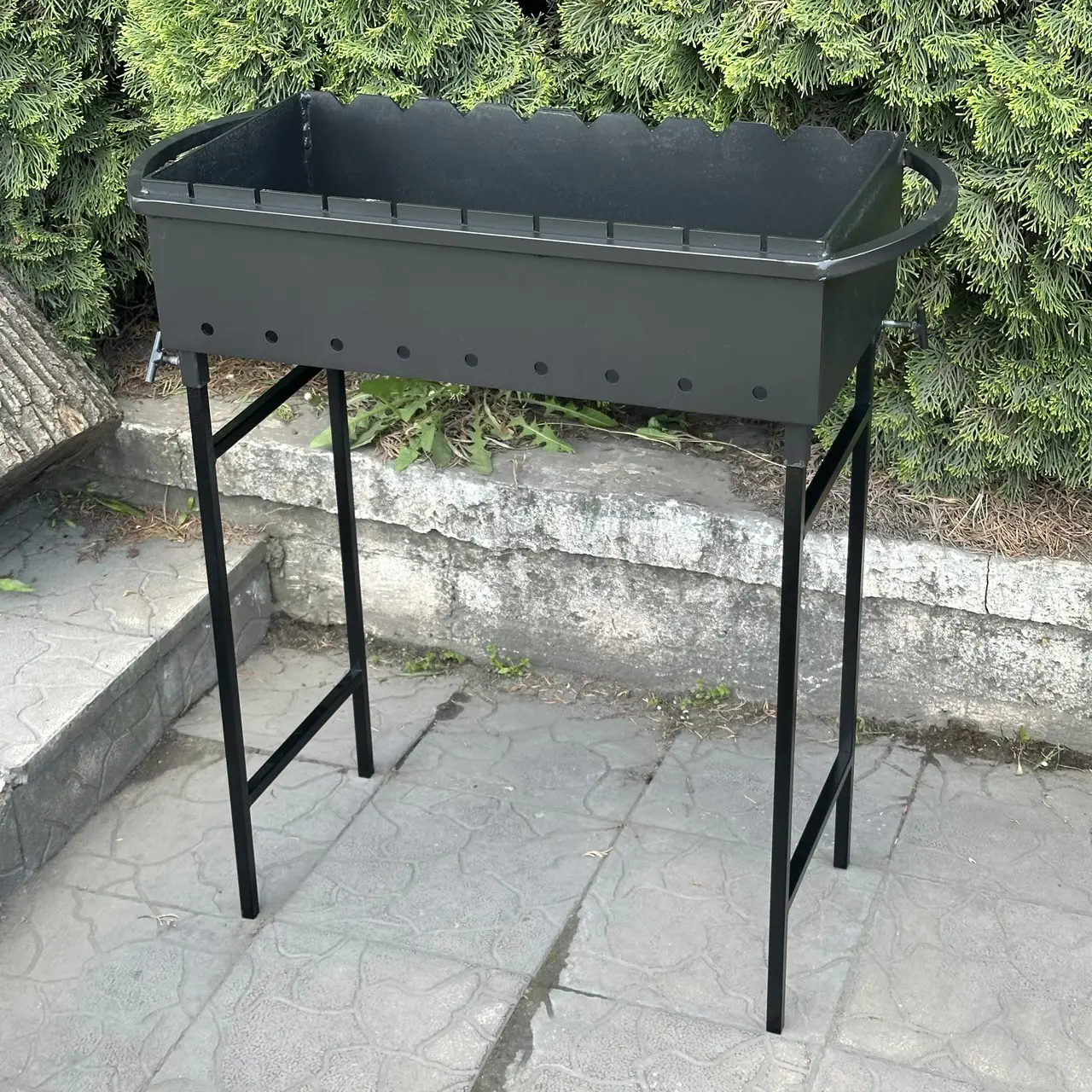 Мангал Гектор на 9 шампурів 2мм на ніжках