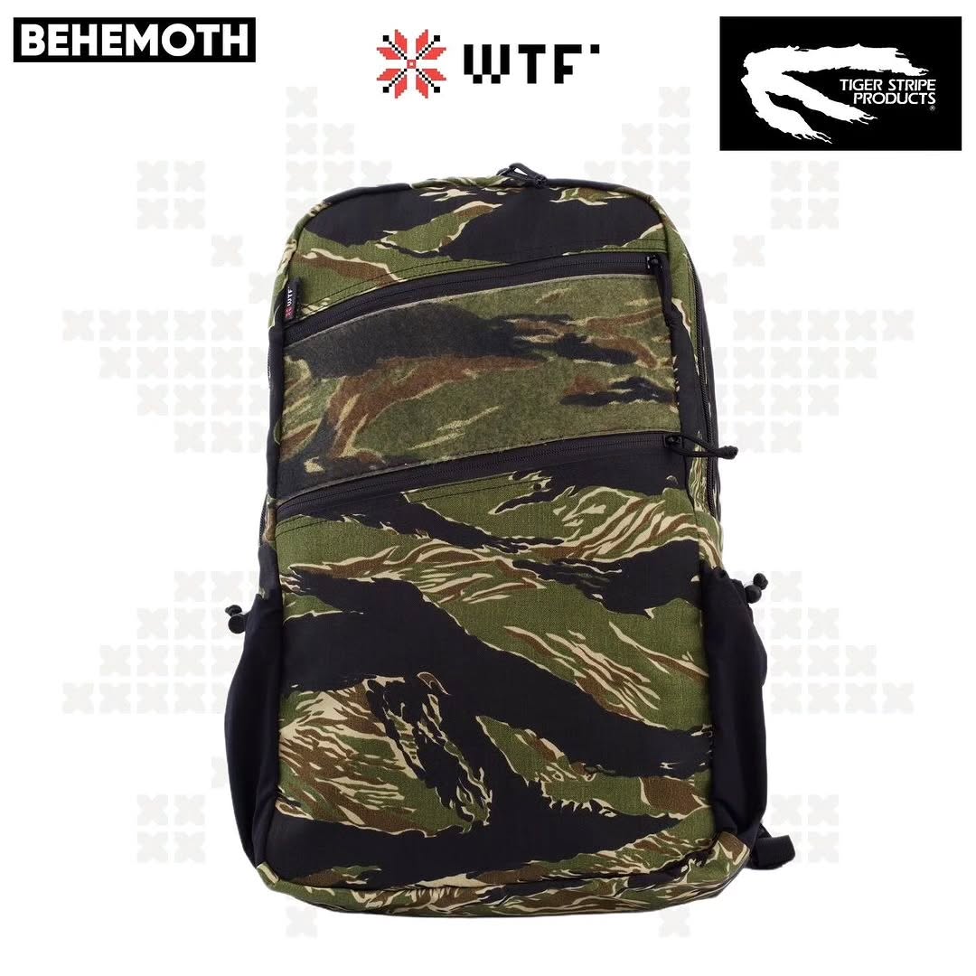 Тактичний рюкзак "Behemoth Pack Vietnam Tiger Stripe" від українського бренду "WTF".