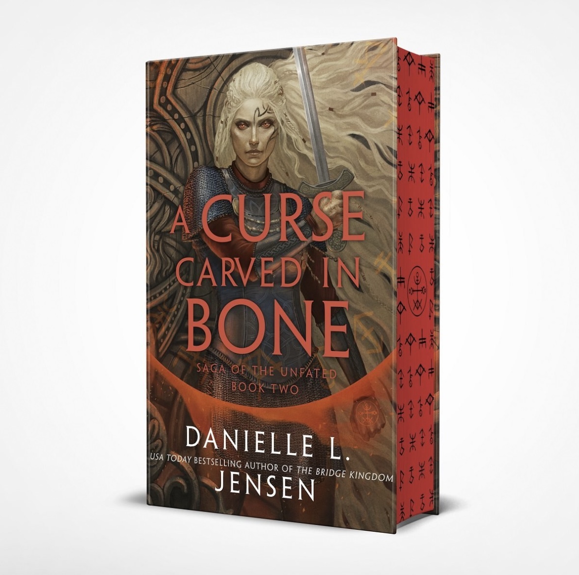 A Curse Carved in Bone Danielle L. Jensen book 2 Signed Edition