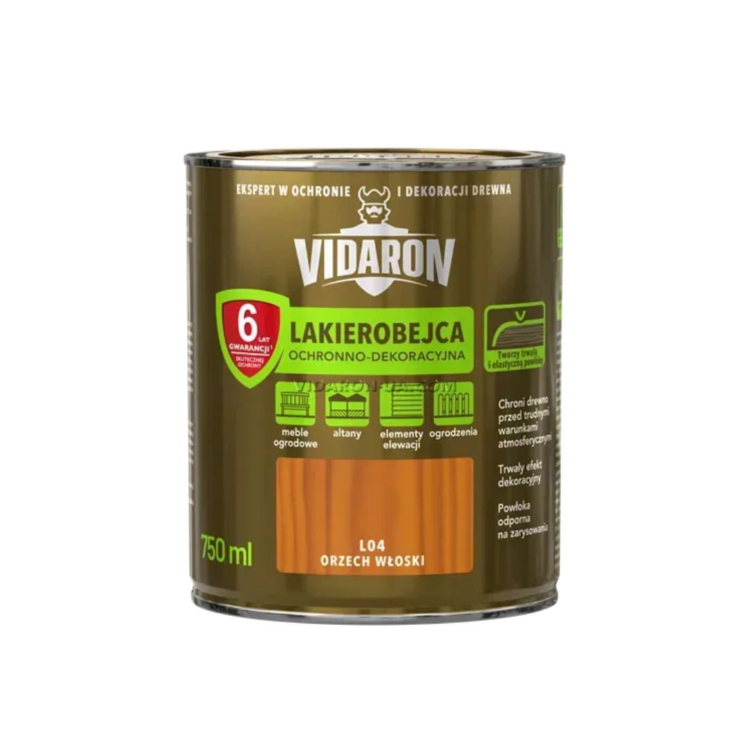 Лак Vidaron L04 “Грецький горіх” 750 мл