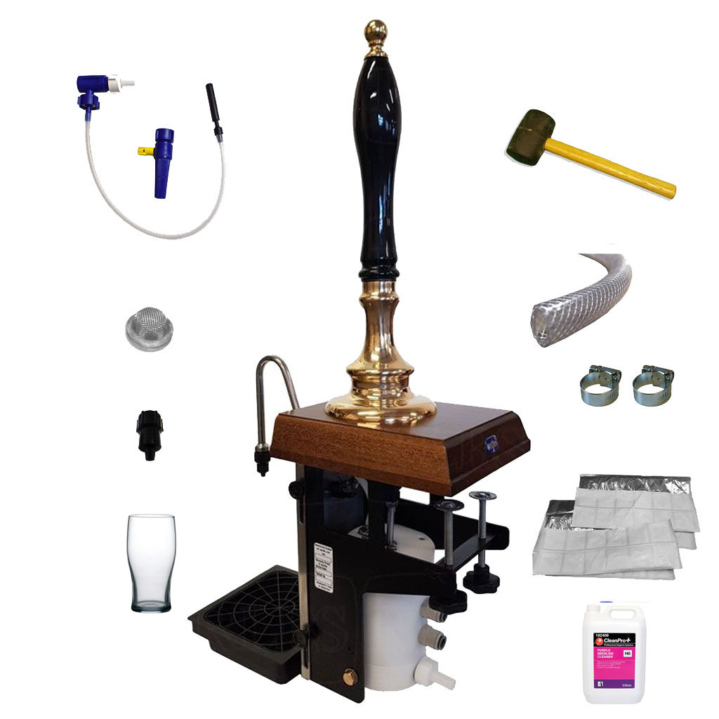 Full Real Ale Cask Hand Pull Kit - Ready to Serve