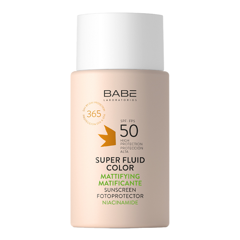 Сонцезахисний матуючий Babe BB-флюїд з тонуючим ефектом SPF 50,50мл
