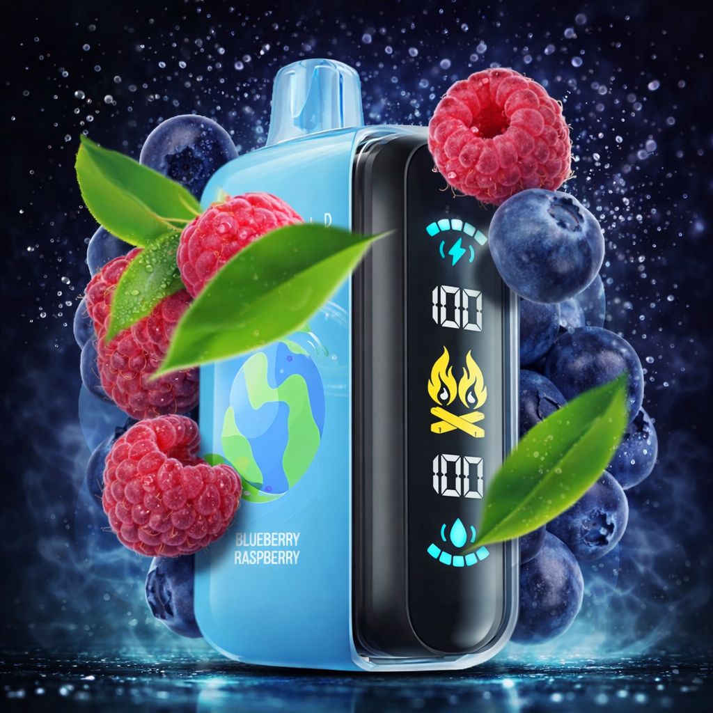 Ельф RAYA D3 25000 Blueberry Raspberry (Чорниця Малина)