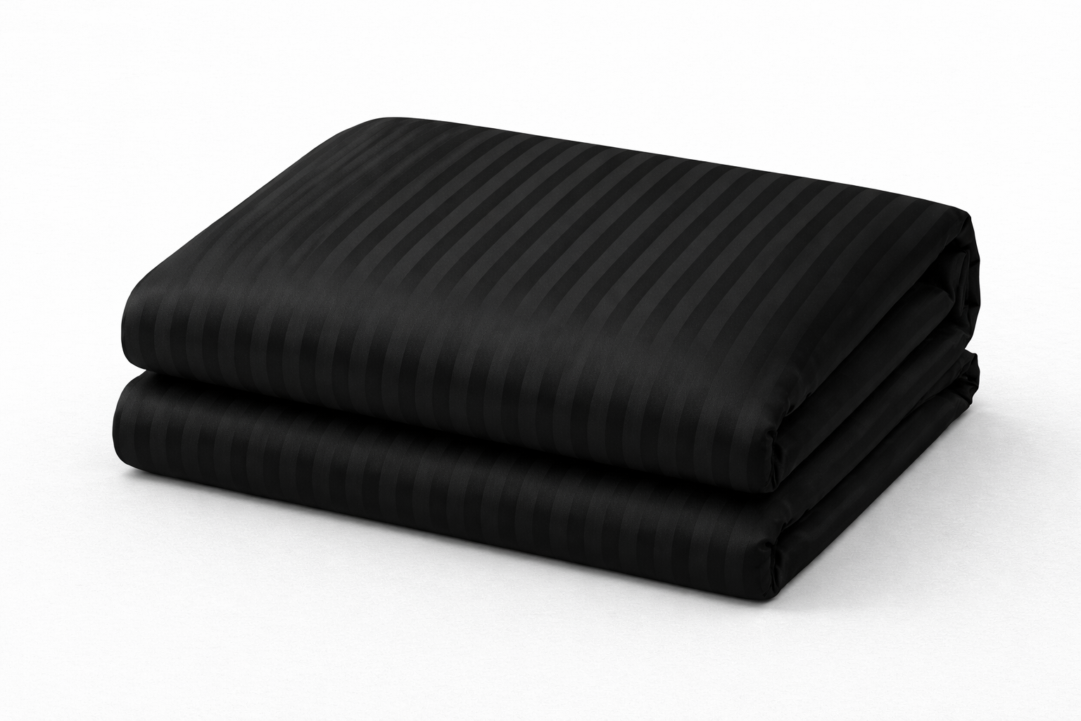 Підковдра  страйп сатін чорний