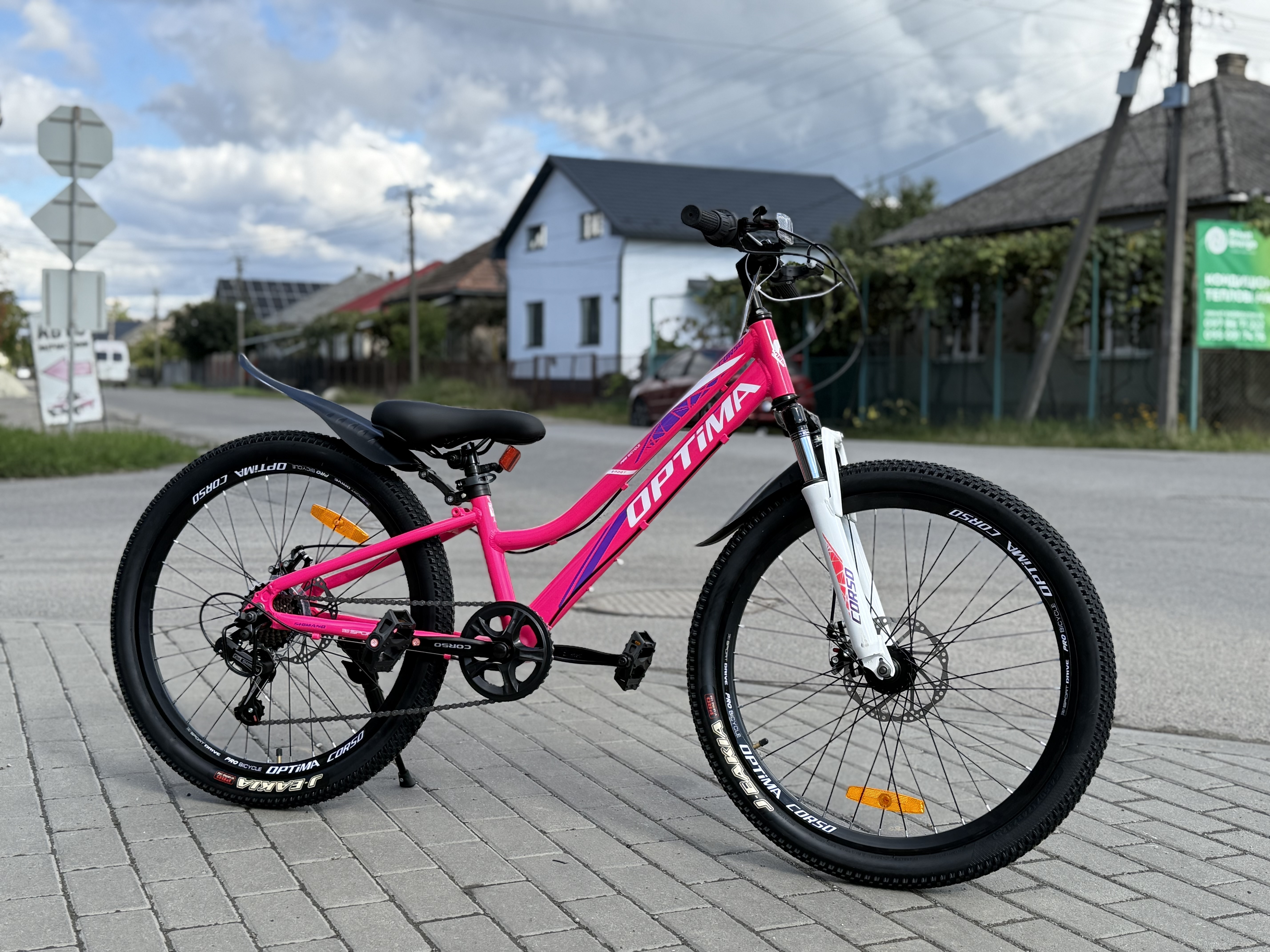 Підлітковий велосипед CORSO OPTIMA TM-24501 24" AL