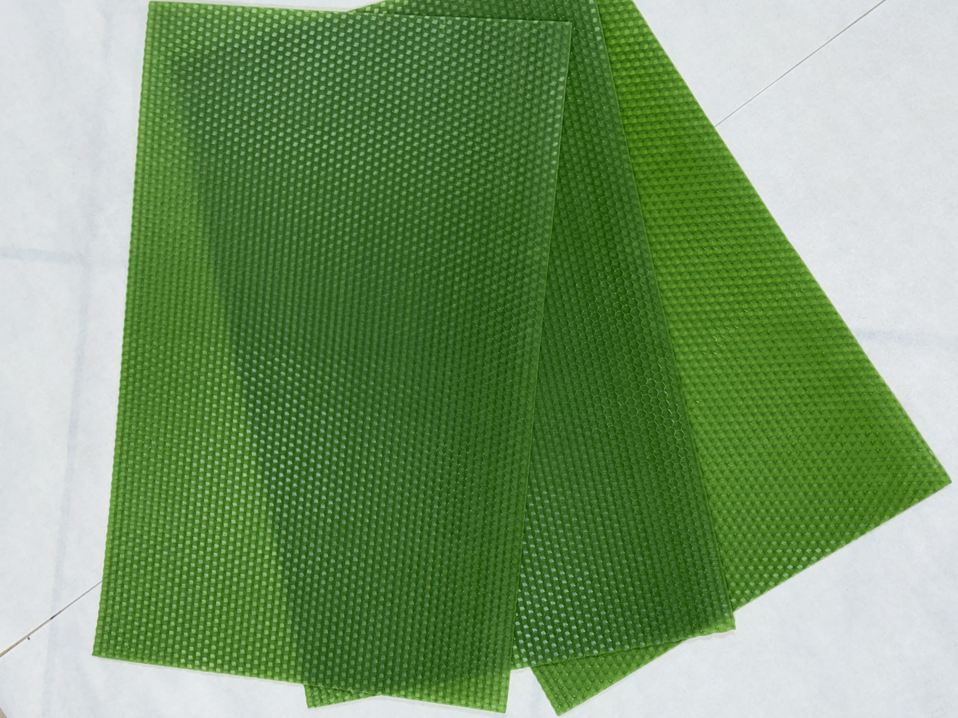 Вощина зеленого кольору