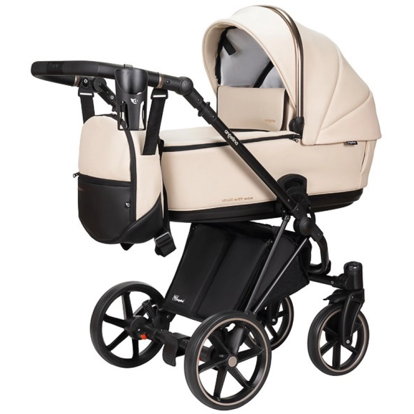 Дитяча коляска 2в1 Angelina Enigma Premium екошкіра EP-ECO-28