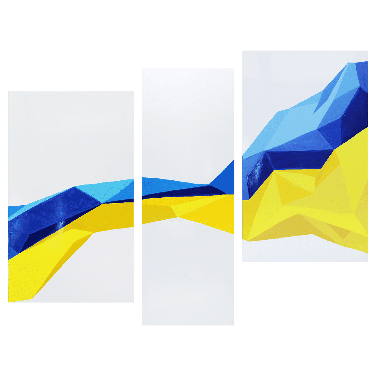 Металокерамічний дизайн-обігрівач UDEN-S «Україна» (триптих)