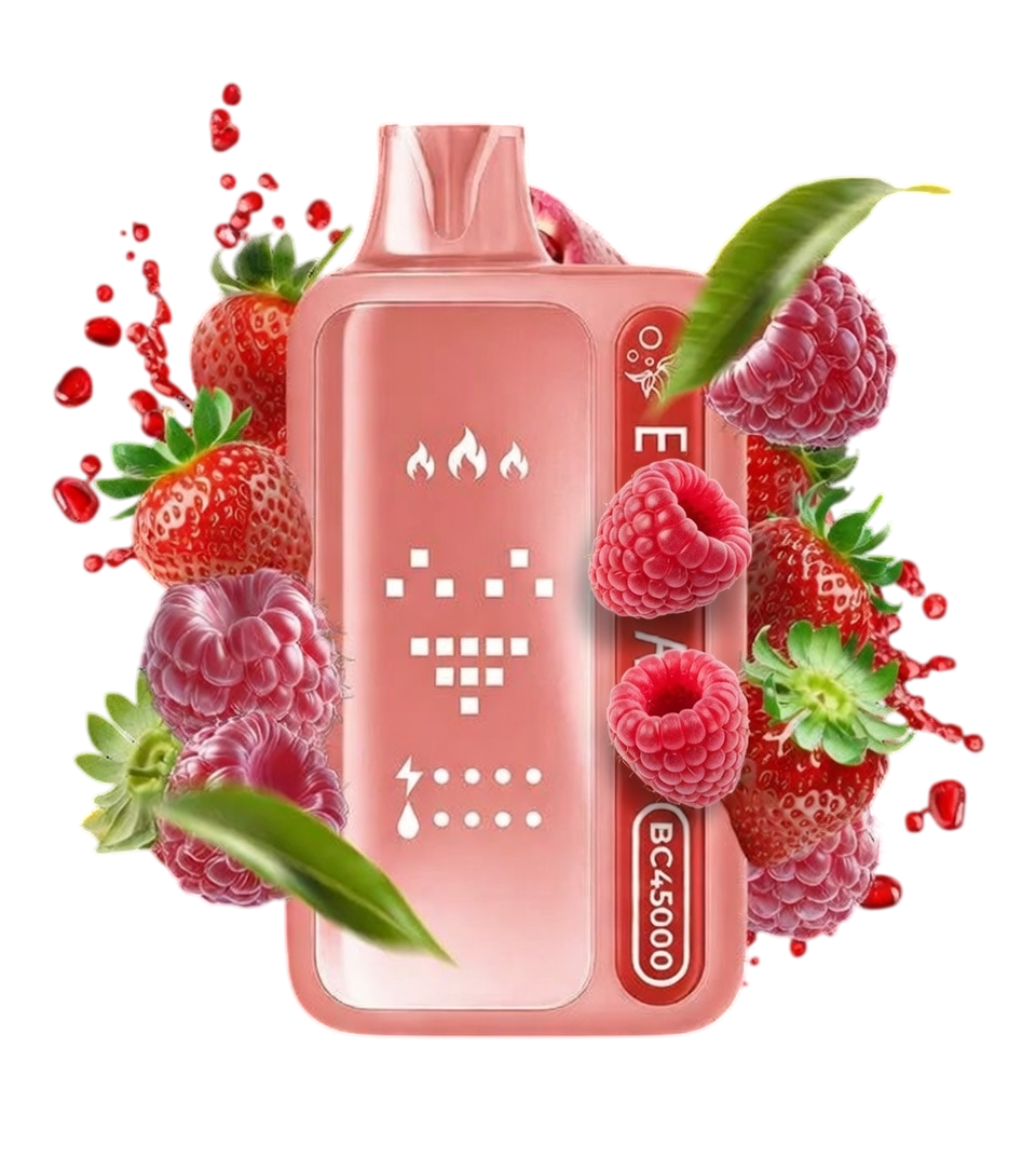 Elf bar BC 45000 Red Raspberry Strawberry (Малина Полуниця)
