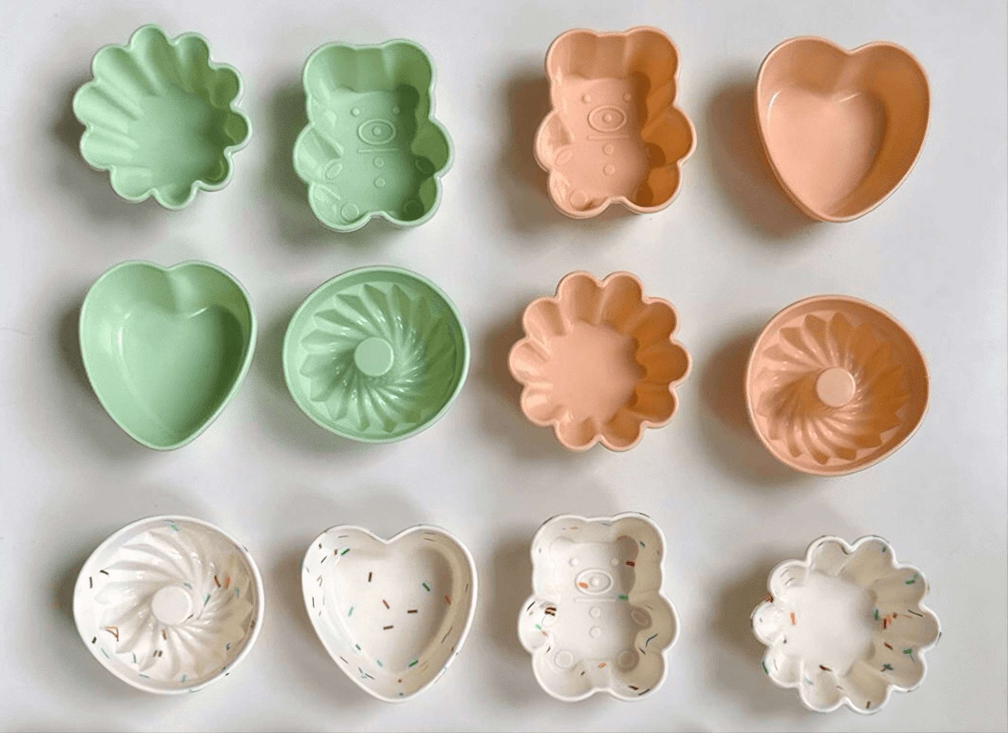 Набір силіконових форм 4 шт.