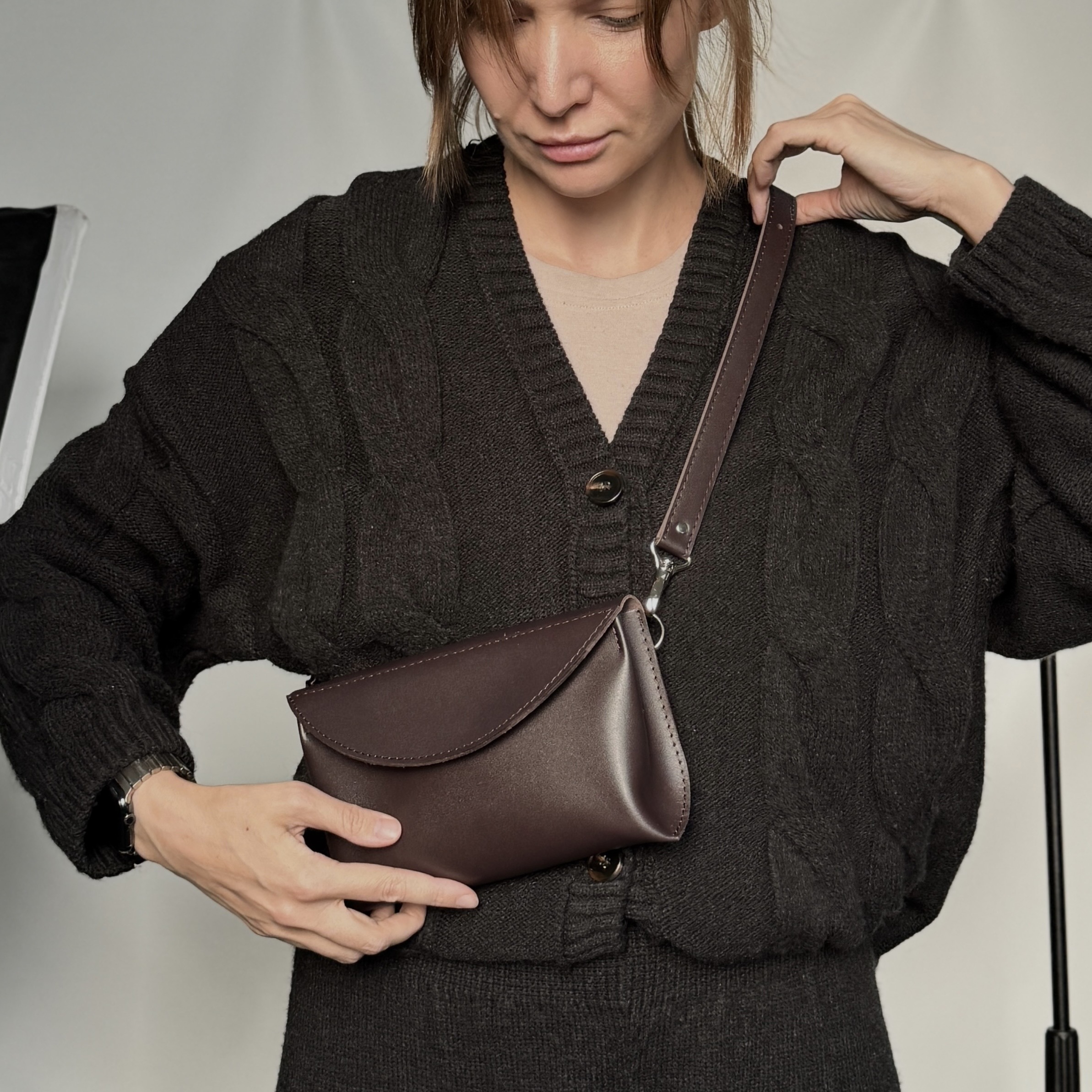 Miami мінісумка з натуральної шкіри