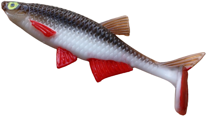 Alburnus Shad 4.2" 106мм, колір Коричневий/Перламутр срібло