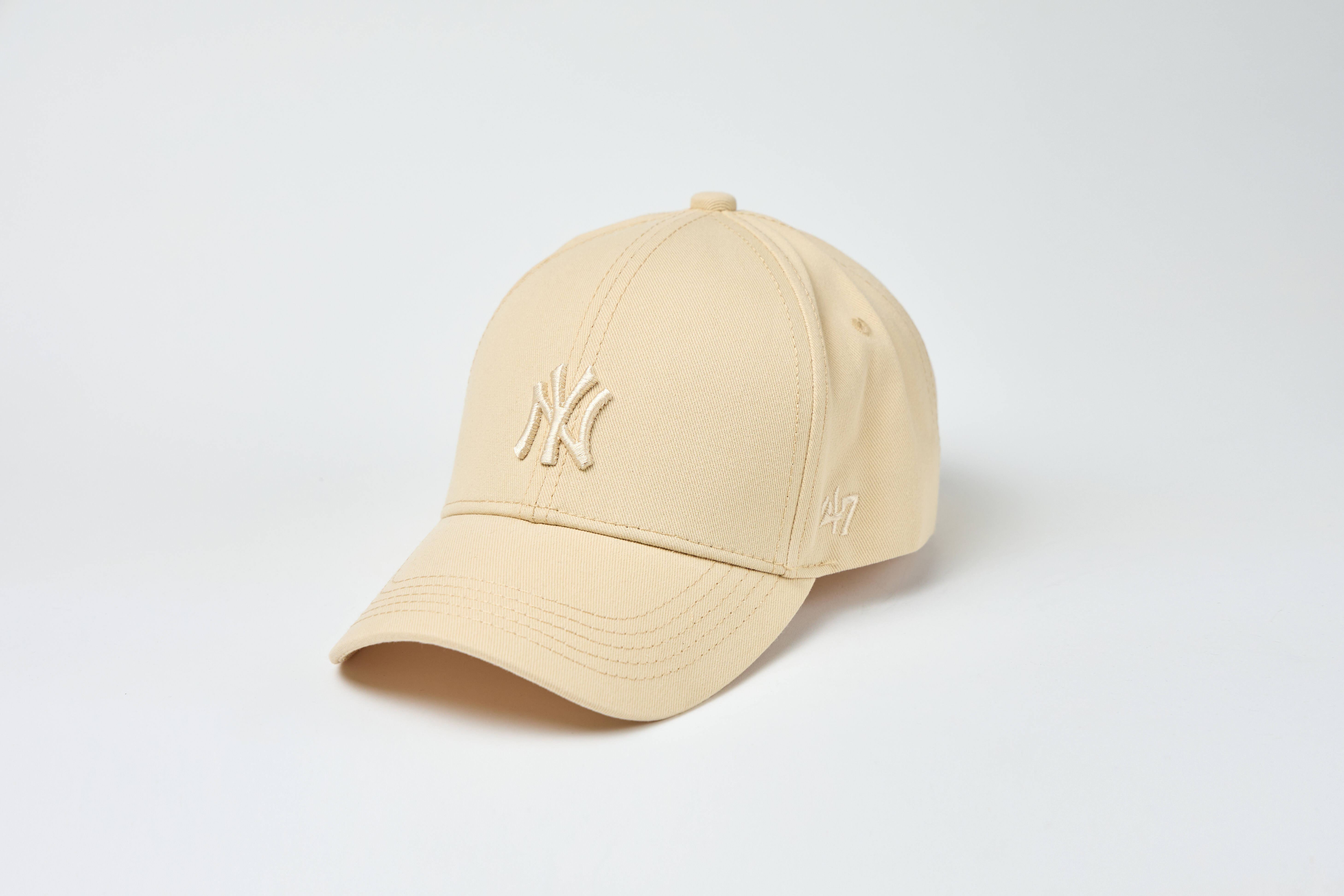 Бейсболка New York - Нью Йорк Бежева Вишивка Бежева Копія