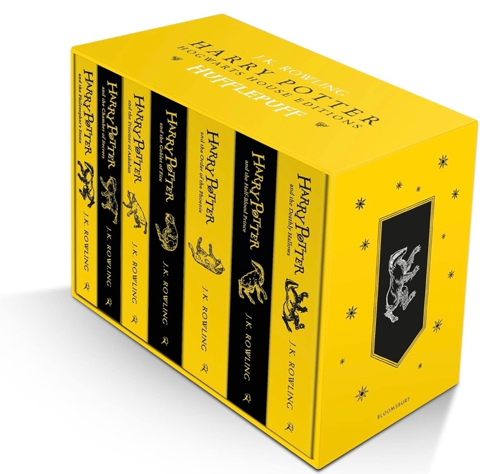 Harry Potter Hufflepuff House Editions Paperback Box Set J. K. Rowling