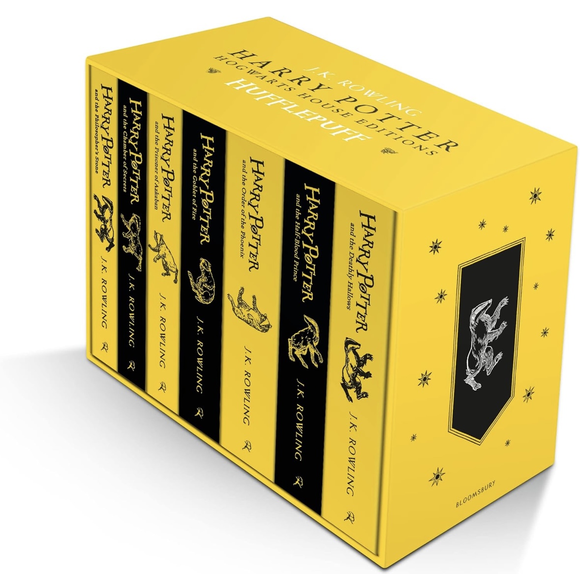 Harry Potter Hufflepuff House Editions Paperback Box Set J. K. Rowling