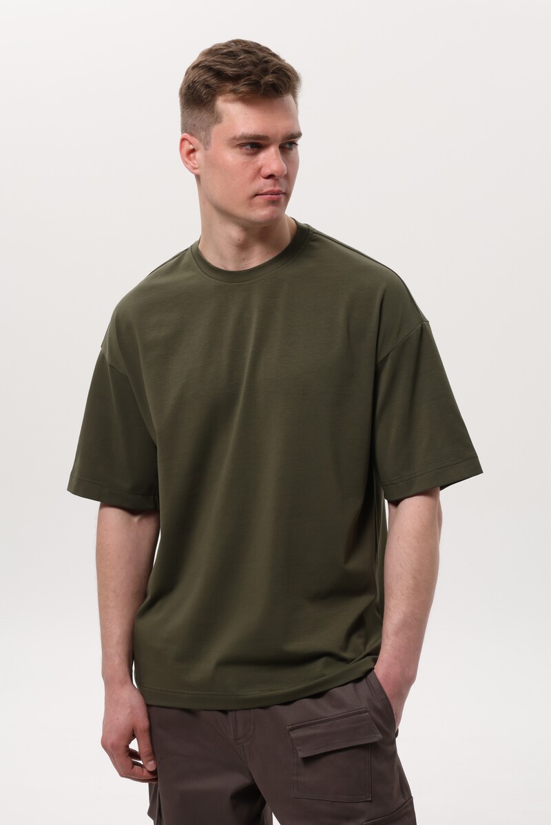 Футболка Оversize BNDK Dark Olive