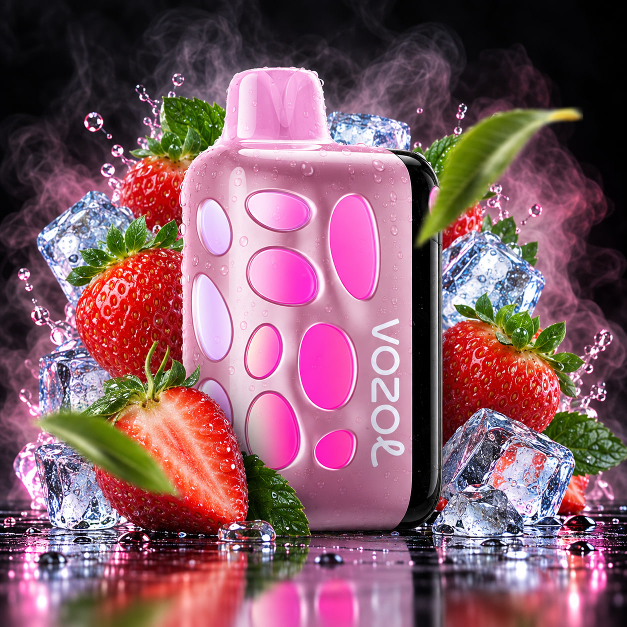 Vоzоl Rаvе 40000 Strawberry Ice (Полуниця Лід)