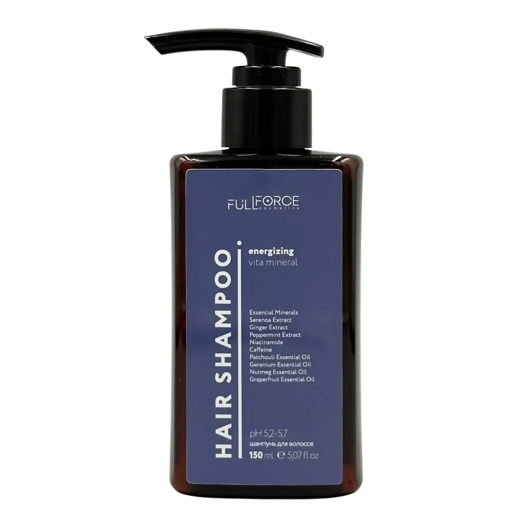 Енергетичний шампунь для росту волосся HAIR SHAMPOO ENERGIZING VITA MINERAL