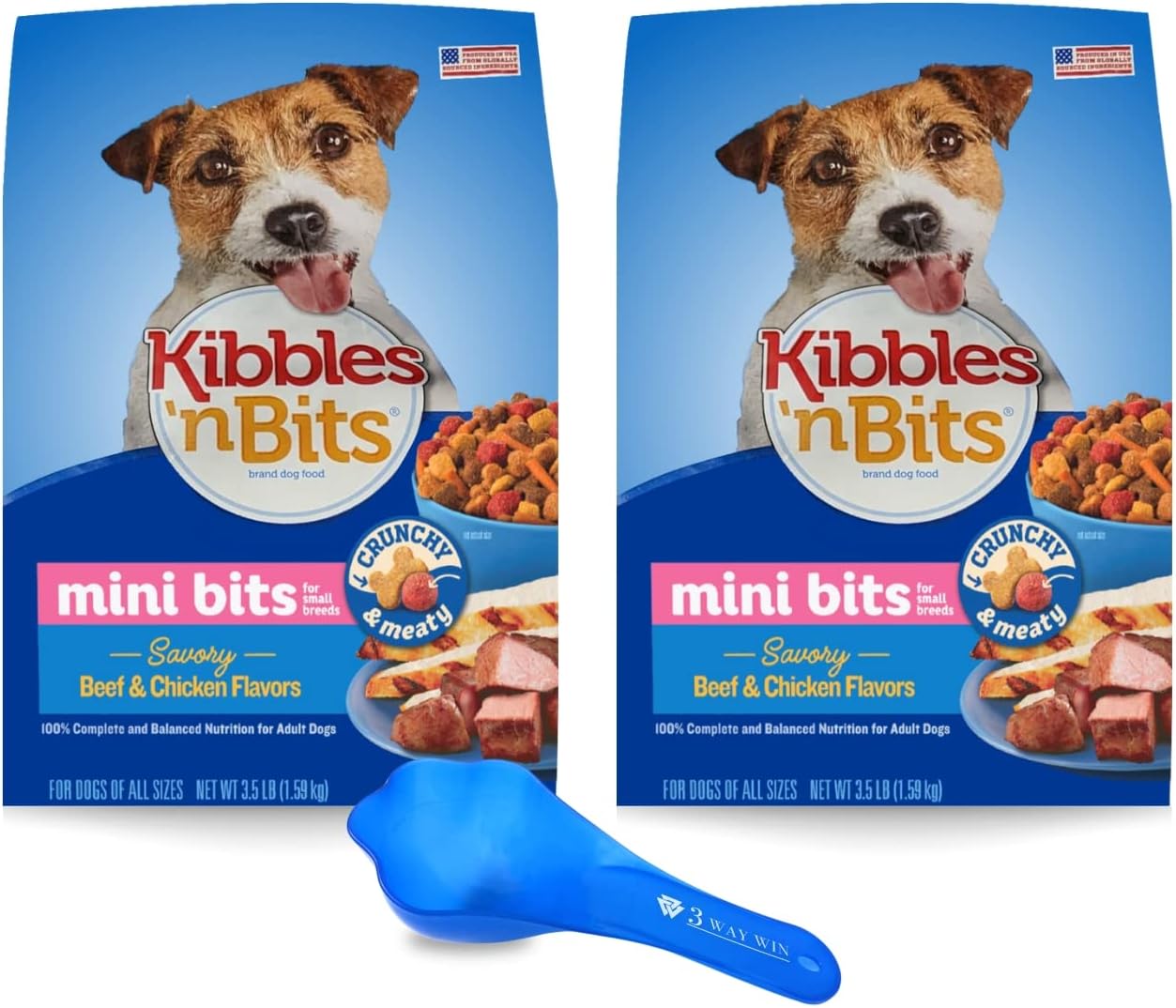 Kibbles and Bits Mini Bits Small Breed Bundle