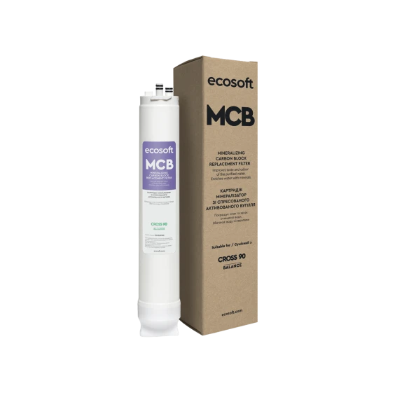 Вугільний блок Ecosoft MCB та мінералізуючий постфільтр для CROSS 90 Balance (PDCBDFRO)
