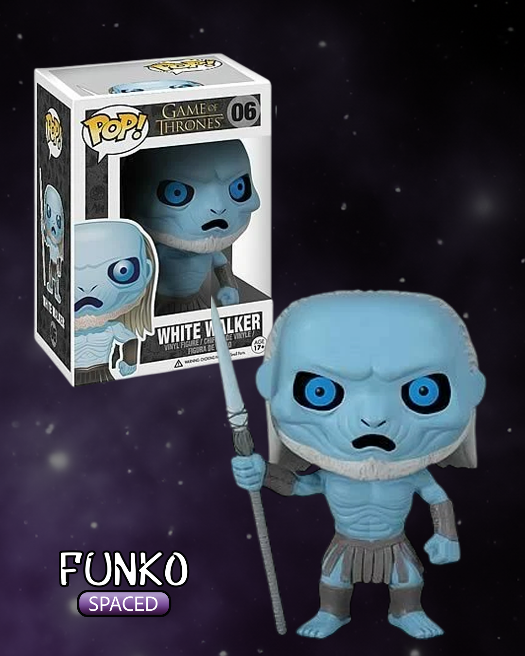Фігурка Funko Pop Game of Thrones - White Walker | Фанко Поп Гра Пристолів - Білий Блукач #06 (2016)