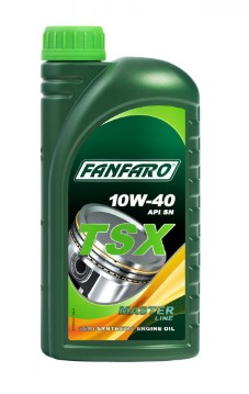 Моторна олива напівсинтетична Fanfaro 10W40 TSX SAE,1л