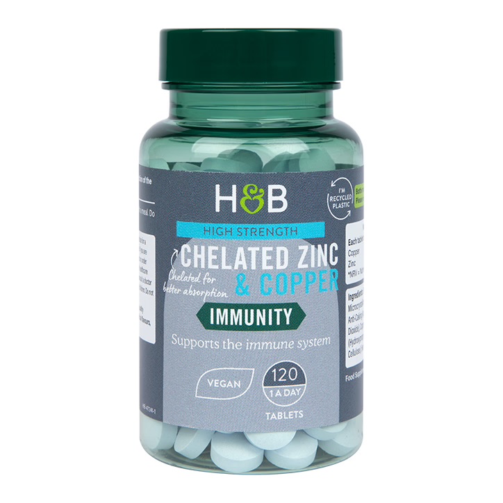 Holland & Barrett Chelated Zinc 120 капсул
