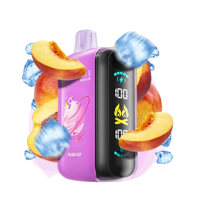 Elf RAYA D3 25000 Peach Ice (Персик лід)