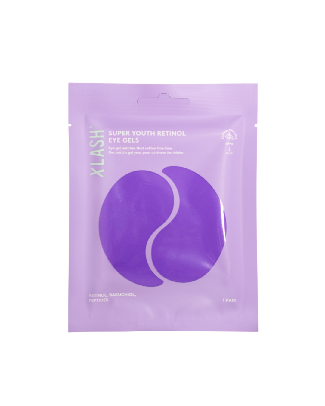 Омолоджуючі гідрогелеві патчі з ретинолом Xlash Super Youth Retinol Eye Gels