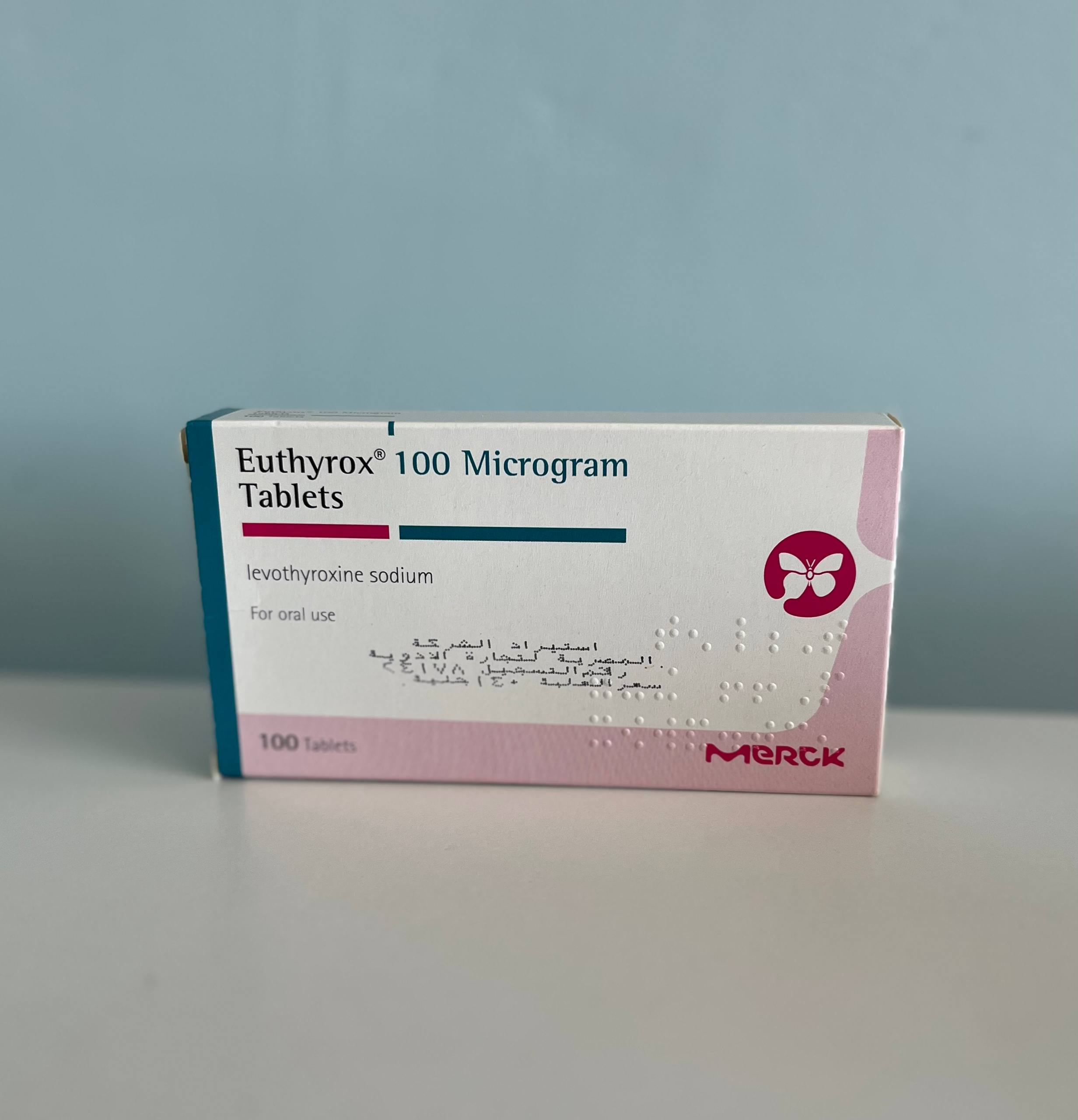 Euthyrox 50 mcg 100 mcg Levothyroxinum Еутирокс 50 мкг 100 мкг Левотироксин 100 табл Єгипет