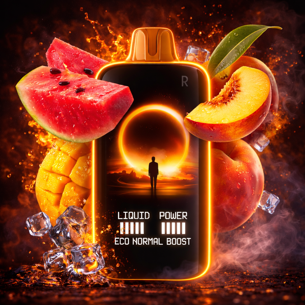 Ельф Moon Night 40000 Mango Peach Watermelon ( Манго Персик Кавун )