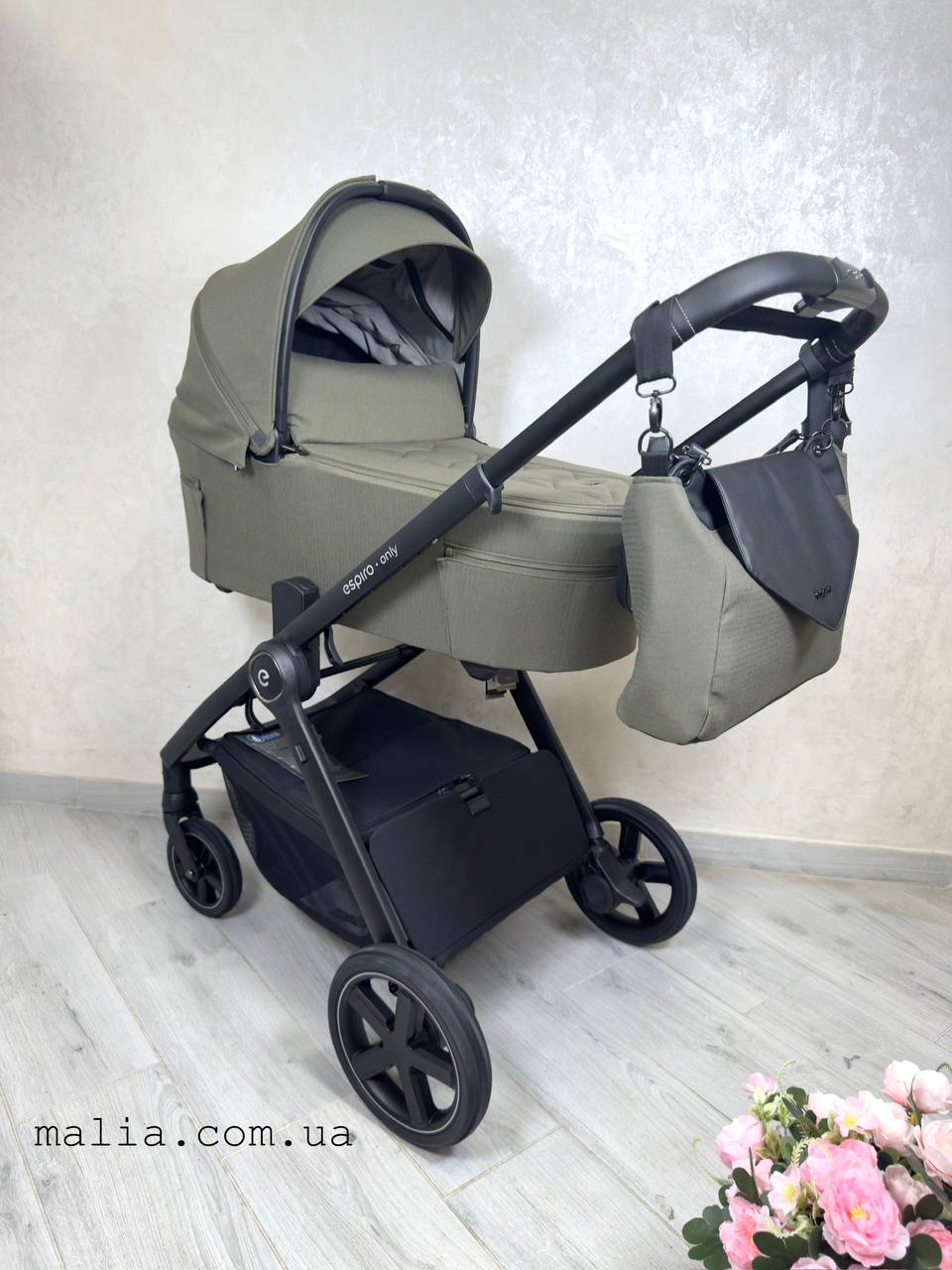 Коляска 2в1 ESPIRO ONLY 404 STYLISH KHAKI