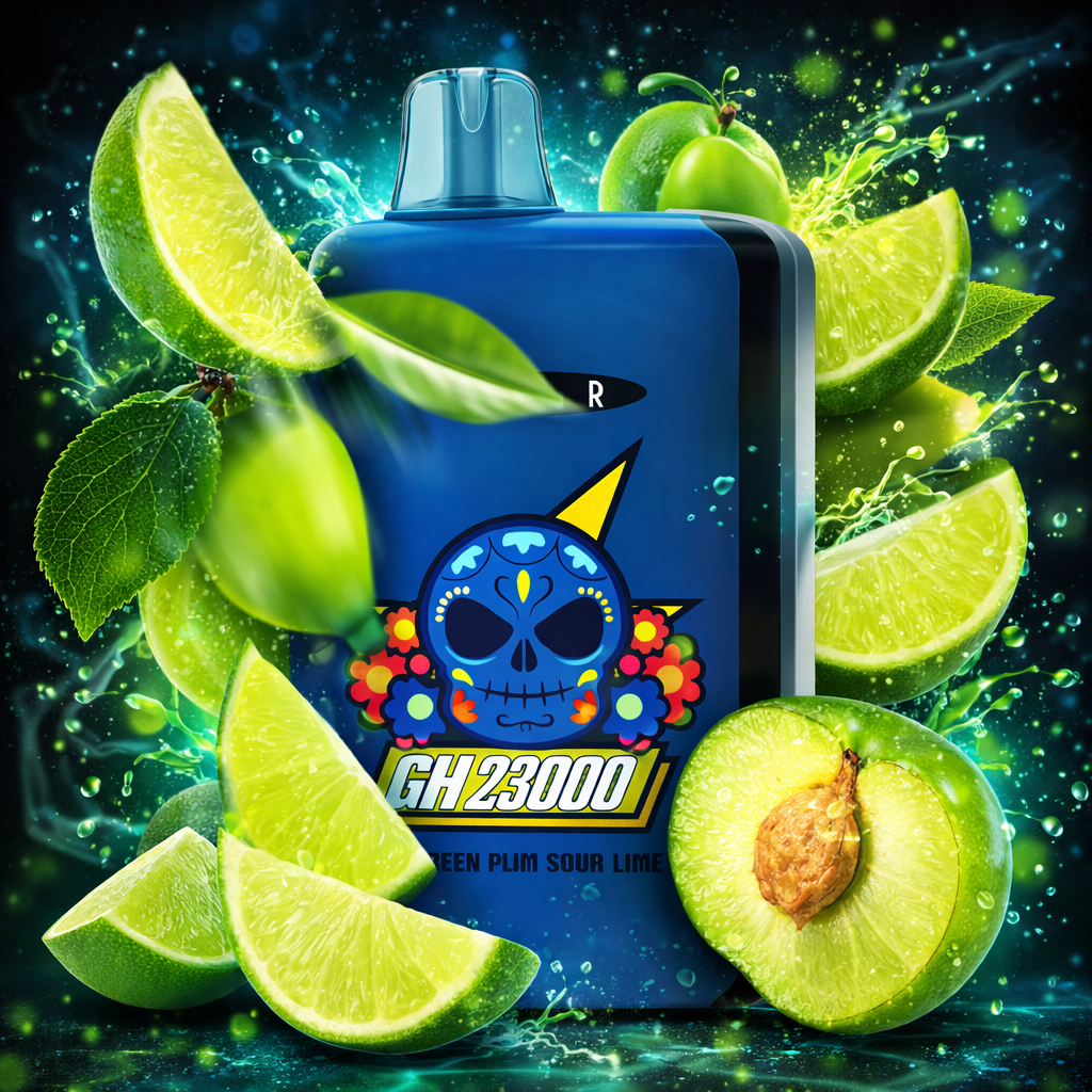 GH23000 Green Plum Sour Lime ( Зелена слива Кислий Лайм )