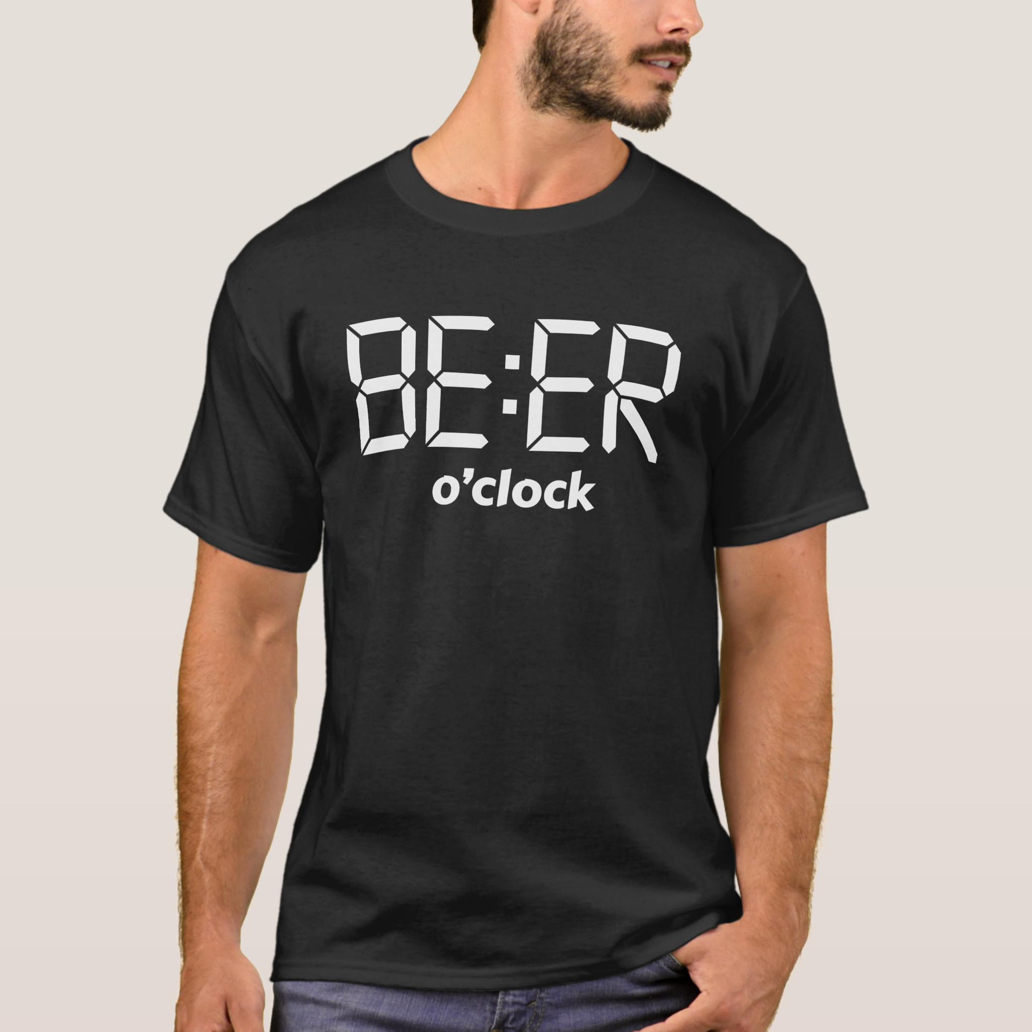Футболка "Beer o'clock"