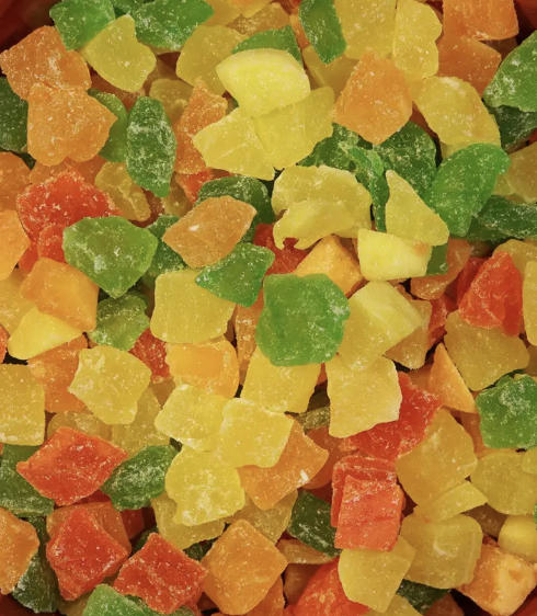 Цукати кубік (папайя ананас)