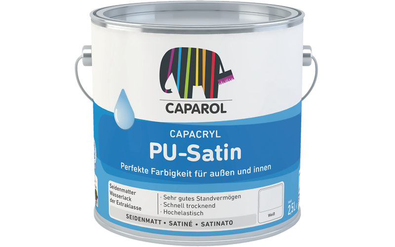 Емаль поліуретанова Caparol Capacryl PU-Satin