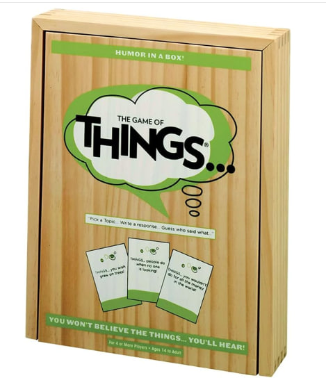 Game of THINGS...— Hilarious Party Game — You Won't Believe the THINGS... You Hear — Ages 14+