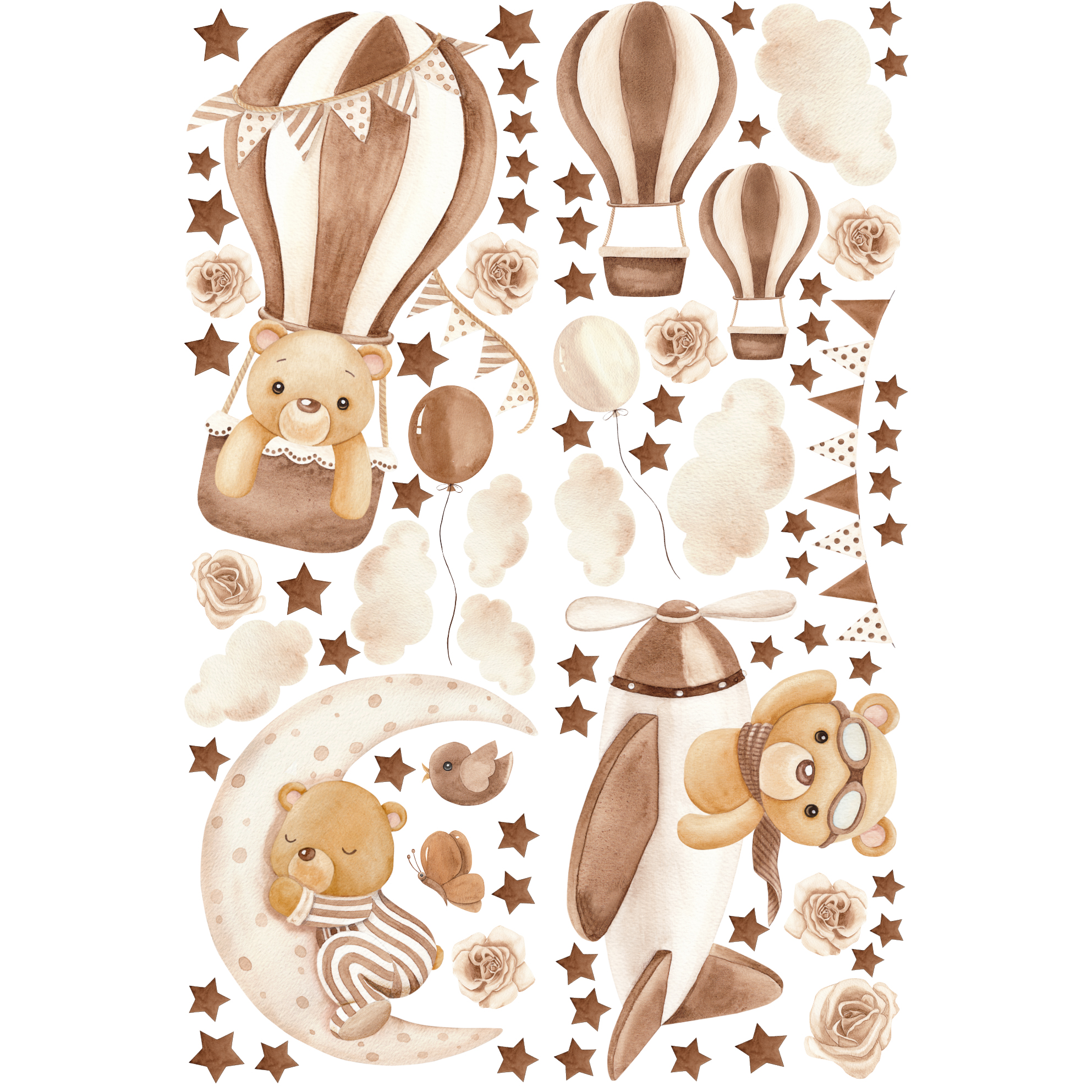 Наліпки "Ведмедики 5.81"